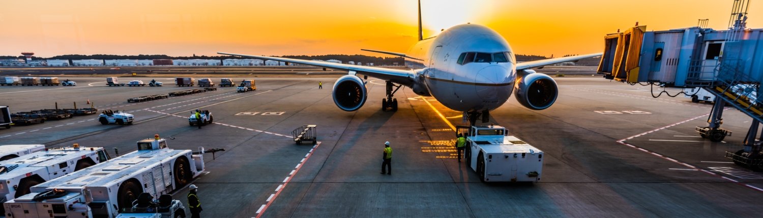 Aircraft on runway - Rafale Aviation Services